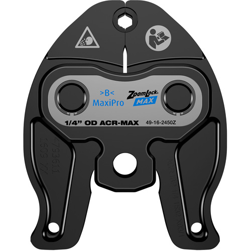 M&acirc;choire de presse ZoomLock MAX 1/4" pour outils de presse M12 FORCE LOGIC Action Paper
