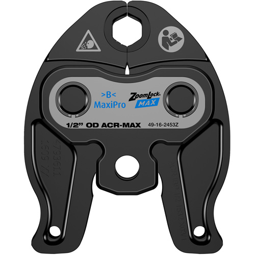 1/2" ZoomLock&reg; MAX Press Jaw for M12 FORCE LOGIC Press Tools Action Paper