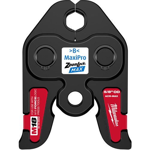 5/8" ZoomLock&reg; MAX Press Jaw for M18 FORCE LOGIC Press Tools Action Paper