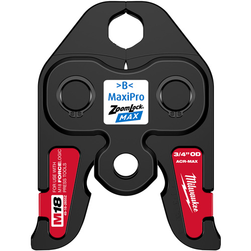 M&acirc;choire de presse ZoomLock MAX 3/4" pour outils de presse M18 FORCE LOGIC Action Paper