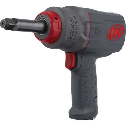 Heavy-Duty Impact Wrench with Extended Anvil, 1/2" Drive, 1/4" NPT Air Inlet, 7500 No Load RPM Action Paper