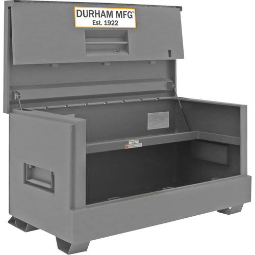 31.9 cu. ft. Jobsite Piano Box, 60-1/2" W x 34" D x 34-7/16" H, Grey Action Paper