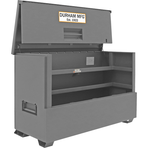 57.4 cu. ft. Jobsite Piano Box, 72-7/16" W x 33-7/8" D x 49-7/16" H, Grey Action Paper
