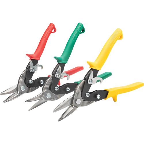 MetalMaster&reg; 3-Piece Compound Action Aviation Snip Set Action Paper