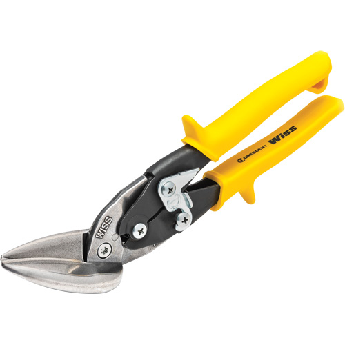 Offset Straight Aviation Snips Action Paper