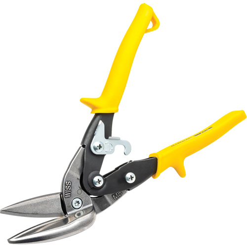 Offset Straight Aviation Snips Action Paper