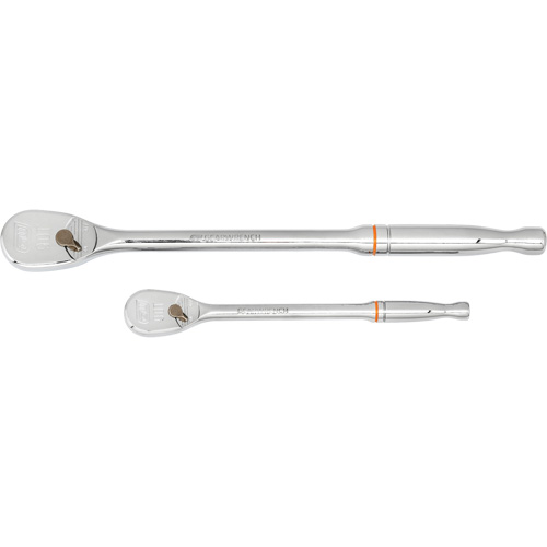 90-Tooth Long Handle Teardrop Ratchet Set Action Paper