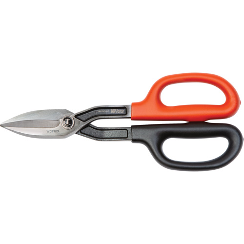 Cisaille de ferblantier droite, Longueur de coupe de 2", Coupe Droit Action Paper