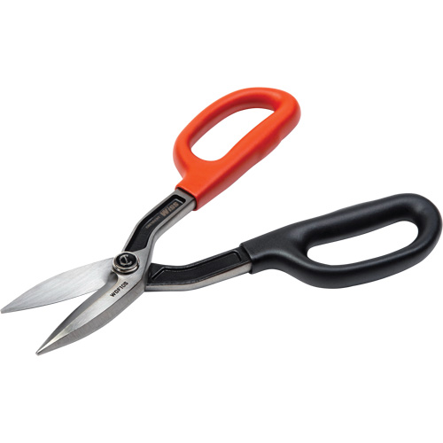 Cisaille de ferblantier droite, Longueur de coupe de 2", Coupe Droit Action Paper
