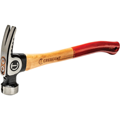 Marteau de charpente &agrave; face meul&eacute;e, 22 oz, Prise en Bois, 18" lo Action Paper