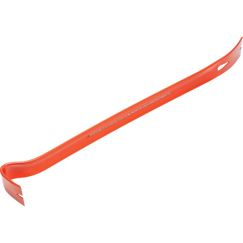 Barre-levier demi-ronde, 1-3/4" la, 21" lo Action Paper