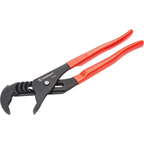 V-Jaw Dipped Handle Tongue & Groove Pliers, 12" Action Paper