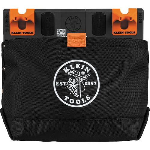 Module de poche pour quincaillerie avec crochet en S Bucket Work Centre, Nylon, 1 pochettes, Noir/Orange Action Paper