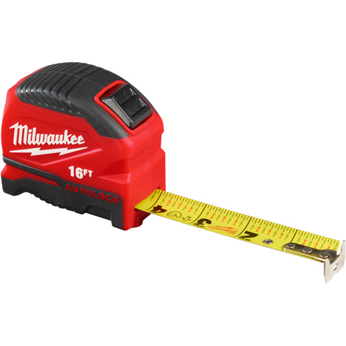 Ruban &agrave; mesurer Auto-Lock, 1" x 16' Action Paper