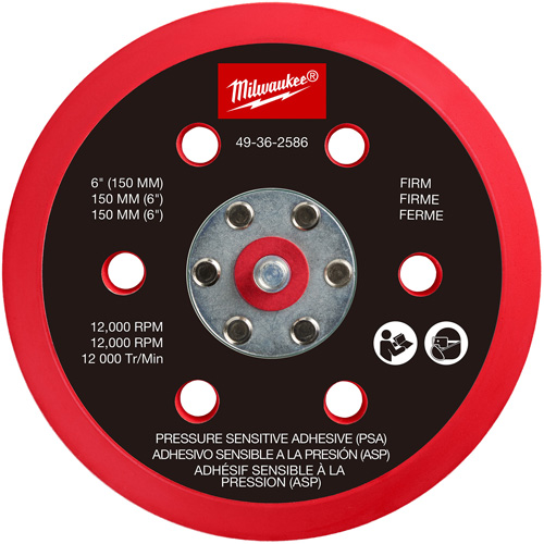 Firm Pressure Sensitive Adhesive Sander Backing Pad Action Paper