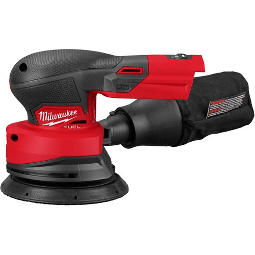 M18­ FUEL 5" Random Orbital Sander, 5" Sand Paper, 18 V, 12000 OPM Action Paper