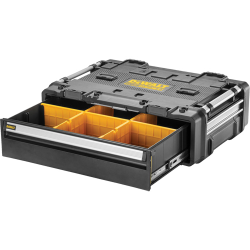 TOUGHSYSTEM&reg; 2.0 DXL Drawer, 30" x 21-13/20" x 9-17/20", Black/Yellow Action Paper
