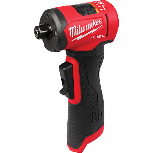 FUEL Right Angle Die Grinder, 1/4" Collet, 12 V, Lithium-Ion Action Paper