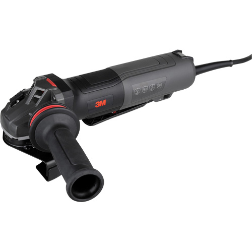 Electric Angle Grinder with Paddle Switch, 4-1/2"/5", 120 V, 11500 RPM Action Paper