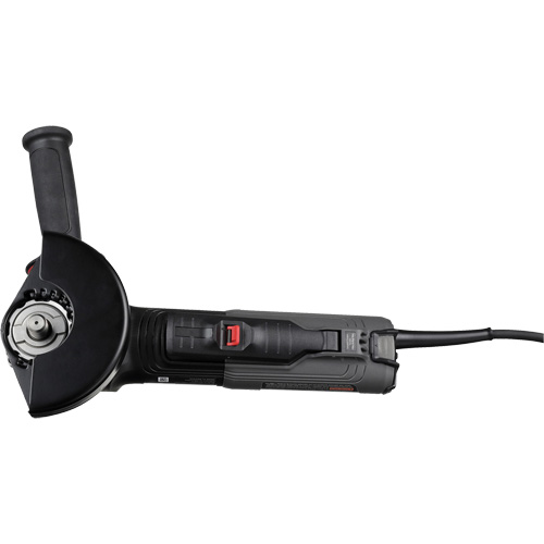 Electric Angle Grinder with Paddle Switch, 4-1/2"/5", 120 V, 11500 RPM Action Paper