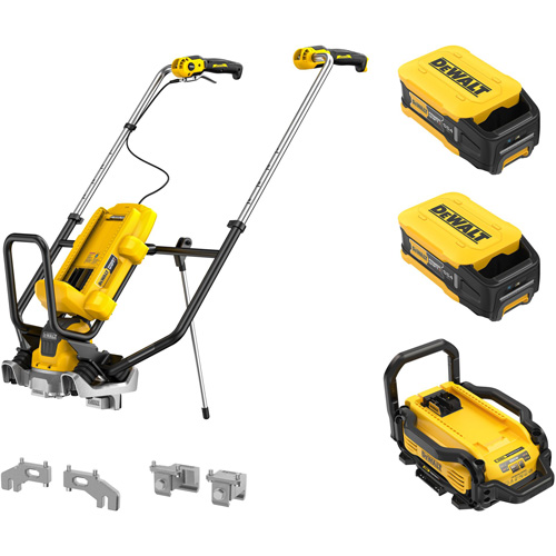 POWERSHIFT Concrete Power Screed Kit Action Paper