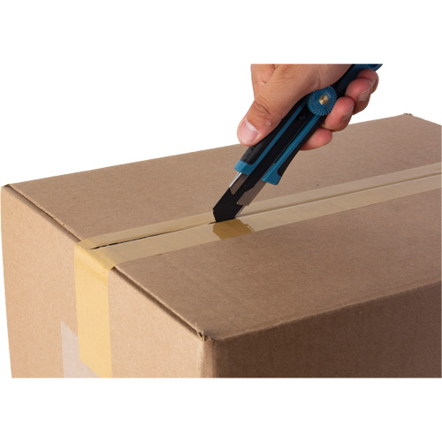 18mm Professional Knife, Stainless Steel, Heavy-Duty, Rubber Handle Action Paper