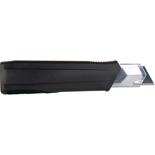25mm Retractable Knife, Stainless Steel, Heavy-Duty, Rubber Handle Action Paper