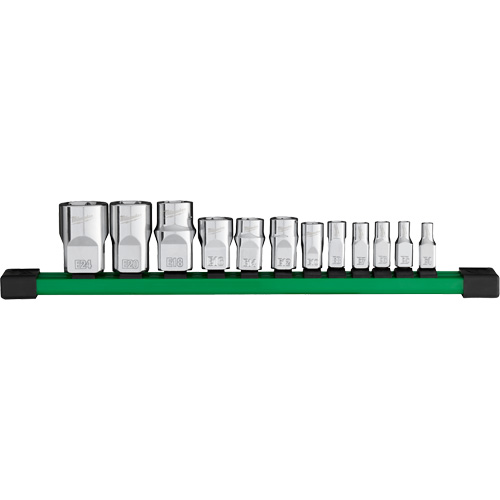 Jeu de douilles, Torx, Prise 1/4"/1/2"/3/8", 12 mr Action Paper