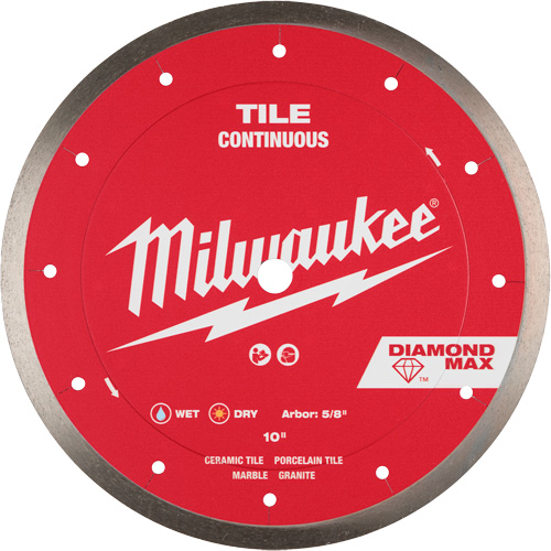 Lame diamant&eacute;e continue pour tuile DIAMOND MAX  Action Paper