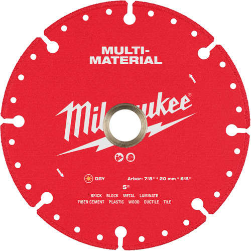 Multi-Material Diamond Blade Action Paper
