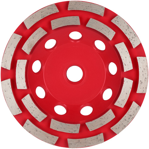 DIAMOND MAX Double Row Diamond Cup Wheel Action Paper