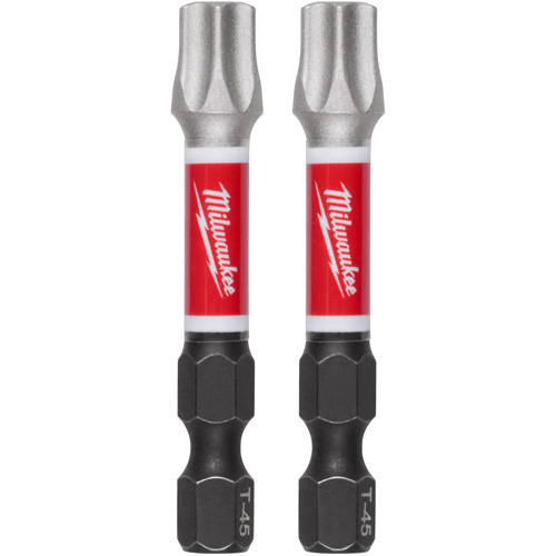 SHOCKWAVE Impact Duty Insert Bits, Torx, T-45 Action Paper