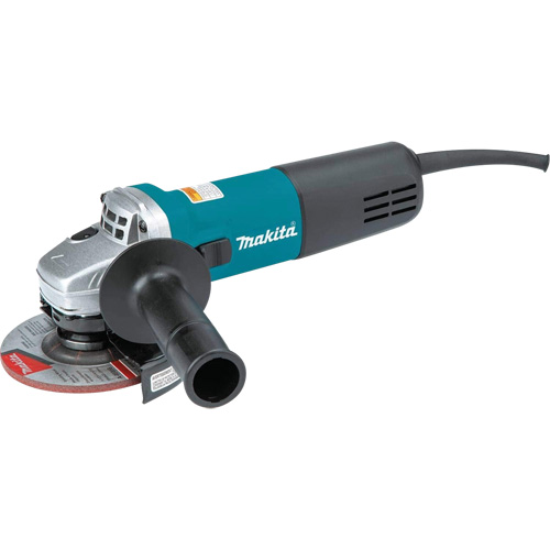 Meuleuse angulaire avec interrupteur de pouce c.a./c.c., 4-1/2", 120 V, 7,5 A, 11000 Tr/min Action Paper