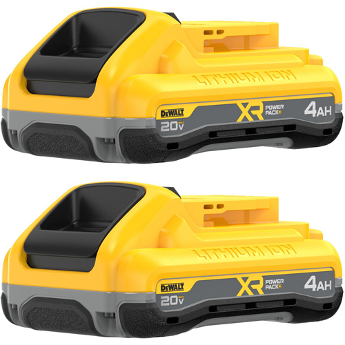 MAX* XR POWERPACK Batteries, Lithium-Ion, 20 V, 4 Ah Action Paper