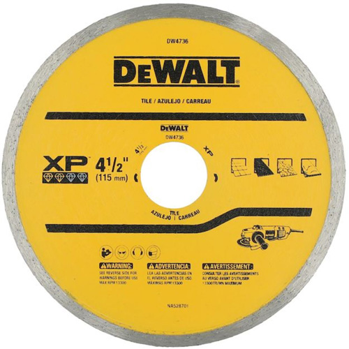 XP Tile Diamond Blade for Angle Grinders Action Paper