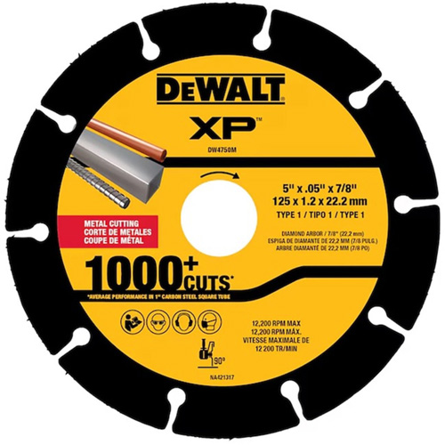 XP Metal Diamond Blade for Angle Grinders Action Paper