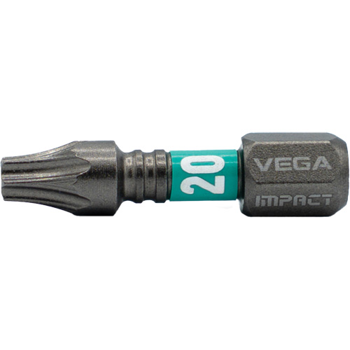Embout Impactech, Torx, T-20, Prise 1/4" Action Paper