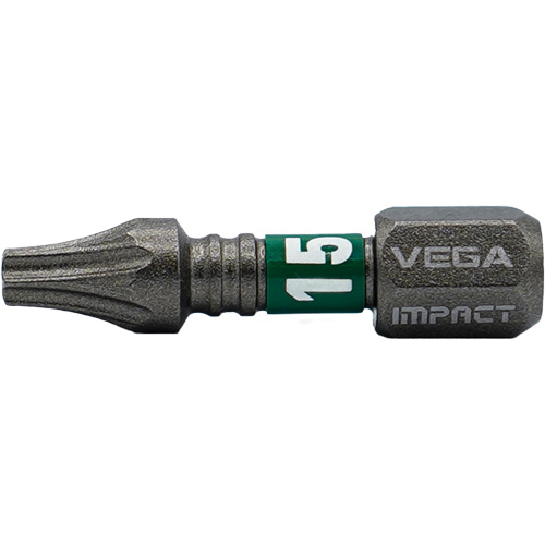 Impactech&reg; Insert Bit, Torx&reg; Tamper, T-15, 1/4" Drive Action Paper