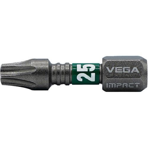Embout Impactech, Torx inviolable, T-25, Prise 1/4" Action Paper