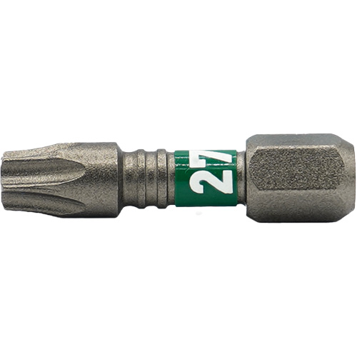 Impactech&reg; Insert Bit, Torx&reg; Tamper, T-27, 1/4" Drive Action Paper