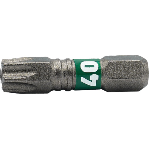 Impactech&reg; Insert Bit, Torx&reg; Tamper, T-40, 1/4" Drive Action Paper