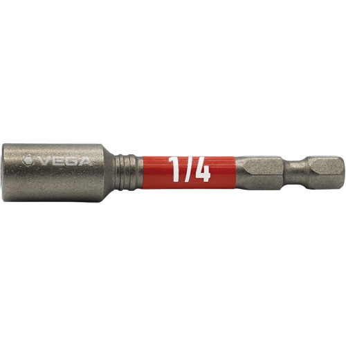 Tourne-&eacute;crou Impactech, Embout 1/4", Prise 1/4", 2-9/16" lo, Magn&eacute;tique Action Paper