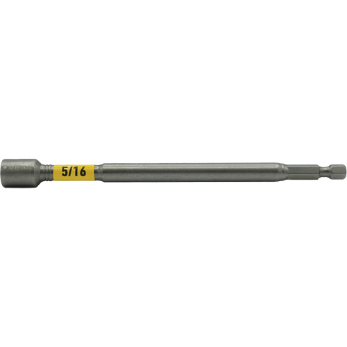Tourne-&eacute;crou Impactech, Embout 5/16", Prise 1/4", 6" lo, Magn&eacute;tique Action Paper