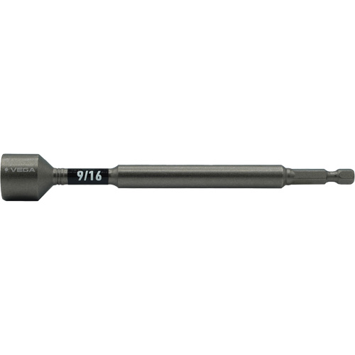 Tourne-&eacute;crou Impactech, Embout 9/16", Prise 1/4", 6" lo, Magn&eacute;tique Action Paper