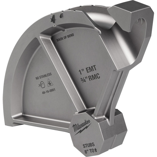 1” EMT / 3/4” RMC Conduit Bending Shoe Action Paper