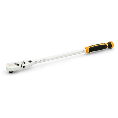 Cl&eacute; &agrave; cliquet &agrave; t&ecirc;te flexible verrouillable 120XP avec poign&eacute;e double mat&eacute;riau Action Paper