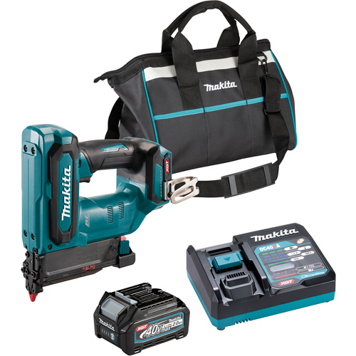 40Vmax XGT Brushless 1-3/8" 23 ga Pin Nailer Kit, 40 V, Lithium-Ion Action Paper