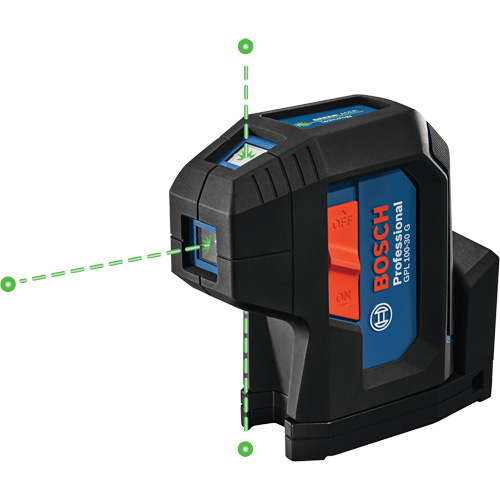 Green-Beam Three-Point Self-Leveling Alignment Laser Action Paper