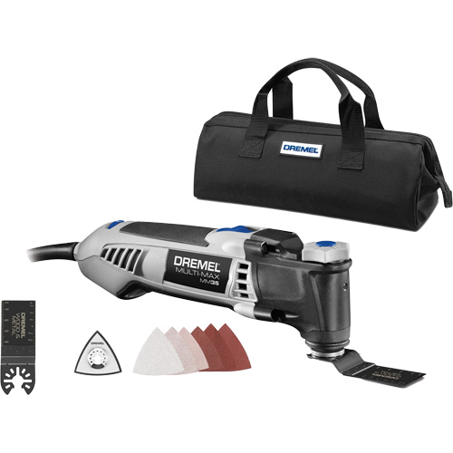 Multi-Max Variable Speed Corded Oscillating Multi-Tool Kit Action Paper