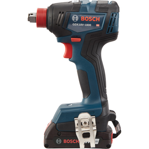Two-In-One Bit/Socket Impact Driver/Wrench Kit, 1/2", 1800 in-lbs. Max. Torque, 18 V, Lithium-Ion Action Paper